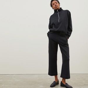 Everlane Organic Cotton Wide Leg Track Pants